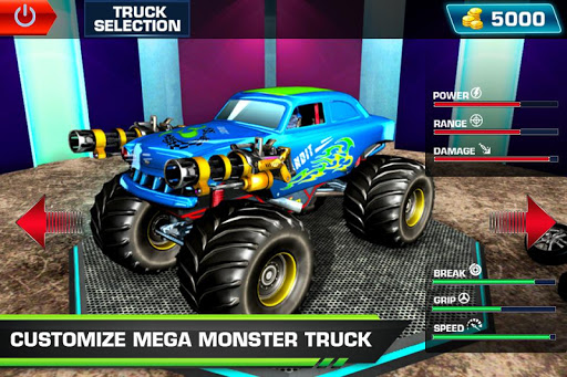 Monster Truck Racing Game ekran görüntüsü