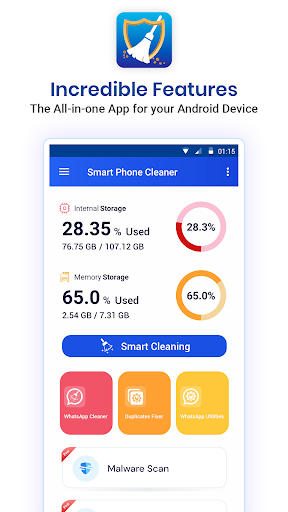Smart Phone Cleaner ekran görüntüsü