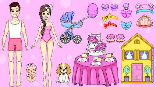 Paper Dolls DIY Dress Up Games ekran görüntüsü