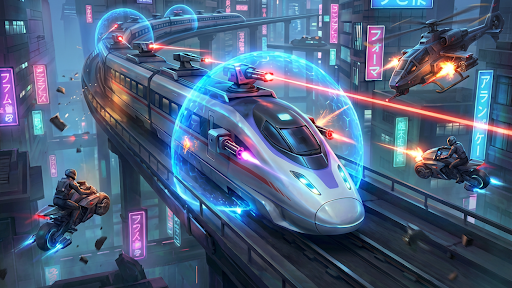 Train Assault: Idle defense ekran görüntüsü