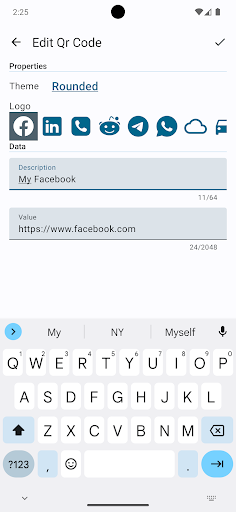 My QR ekran görüntüsü