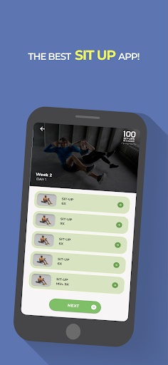 100 Sit Ups In 6 Weeks At Home ekran görüntüsü