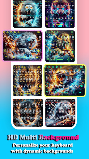 LionForce Neon Keyboard ekran görüntüsü