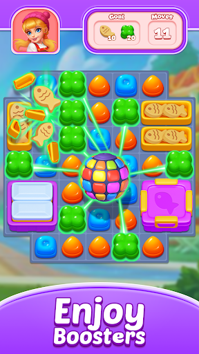 Sweet Candy Puzzle: Match Game ekran görüntüsü