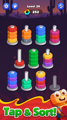 Nut Sort Puzzle ekran görüntüsü