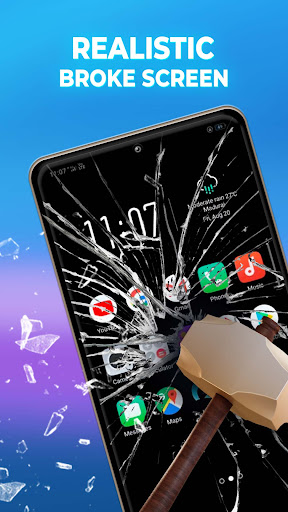 Broken Screen Prank & Cracked ekran görüntüsü