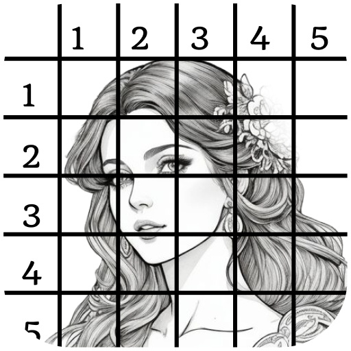 AR Grid Art : Grid Drawing Art