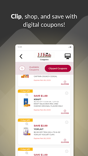 J&J Foods ekran görüntüsü
