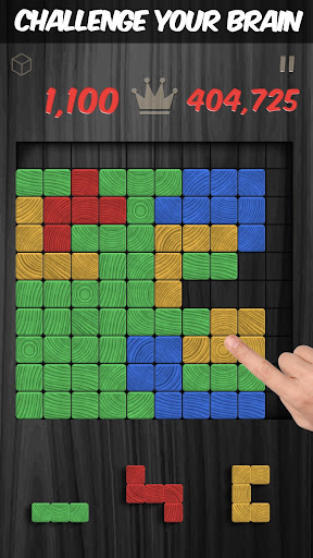 Woodblox Puzzle Wooden Blocks ekran görüntüsü