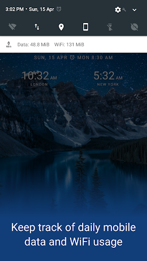 NetSpeed Indicator ekran görüntüsü