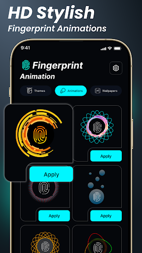 3D Fingerprint Animation ekran görüntüsü