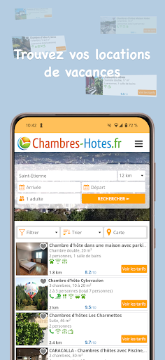 Chambres-Hotes.fr ekran görüntüsü