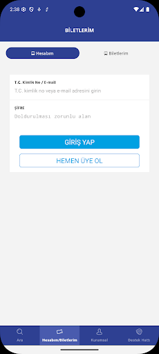 Aksakal Seyahat ekran görüntüsü