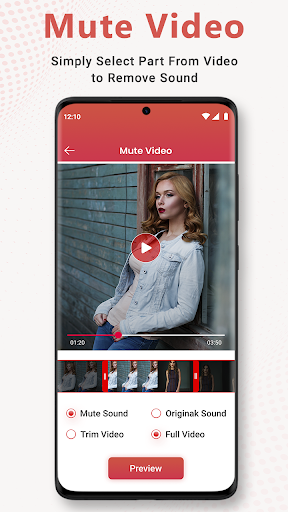 Mute Video :Silent Video Maker ekran görüntüsü