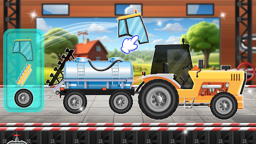 Farm Tractor Vehicles for Kids ekran görüntüsü