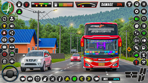 Bus Simulator Game Coach Bus ekran görüntüsü
