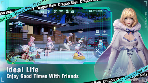 Dragon Raja: Anime MMORPG ekran görüntüsü