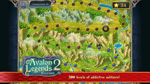 Avalon Legends Solitaire 2 ekran görüntüsü