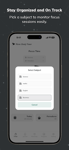 Floro: Study Timer ekran görüntüsü