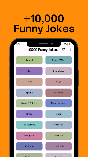+10,000 Funny Jokes ekran görüntüsü