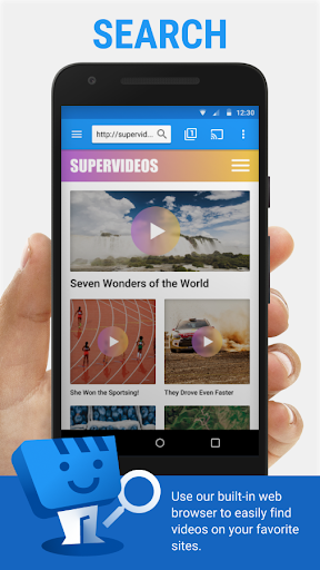 Web Video Cast ekran görüntüsü