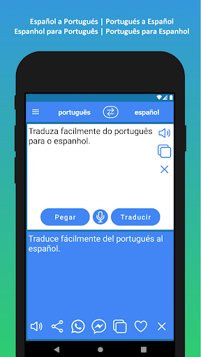 español portugués traductor ekran görüntüsü