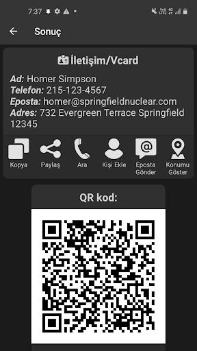 QR Kod Okuyucu PRO ekran görüntüsü