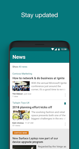 Microsoft SharePoint ekran görüntüsü