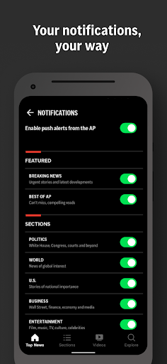 AP News: World & Local ekran görüntüsü