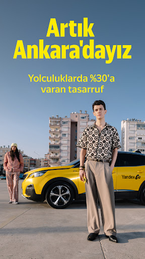 Yandex Go: Şehrindeki taksi ekran görüntüsü