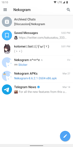 Nekogram ekran görüntüsü