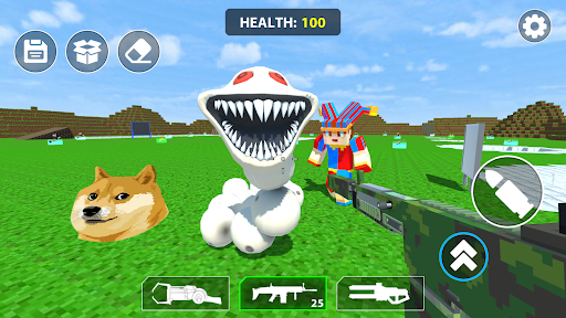 Sandbox Craft Shooter Survival ekran görüntüsü