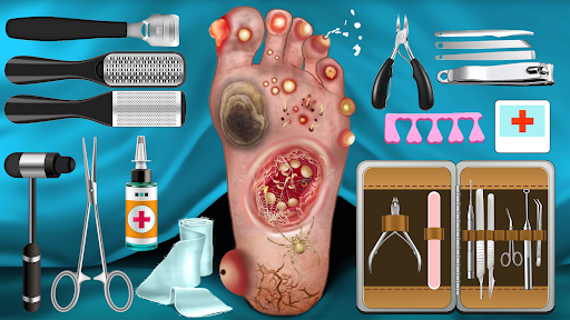 ASMR Salon: Foot Care Hospital ekran görüntüsü