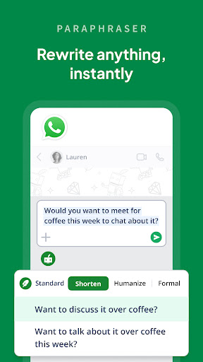 QuillBot: AI Writing Assistant ekran görüntüsü