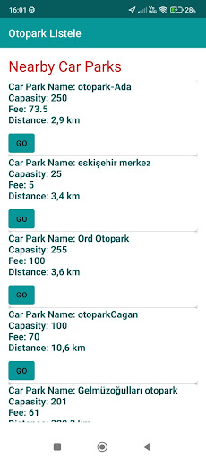 Smart Carpark Finder ekran görüntüsü