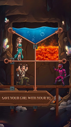 Rescue Hero: Pin Puzzle Game ekran görüntüsü