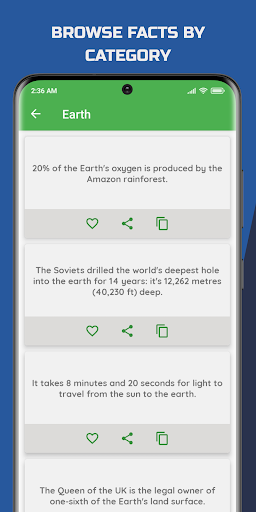 Interesting Facts - Fun Facts ekran görüntüsü