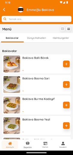 Emmoğlu Baklava ekran görüntüsü