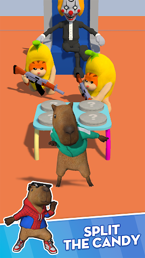 Capybara Run: 456 Rat Survival ekran görüntüsü