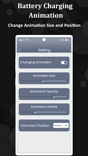 Battery Charging Animation Scr ekran görüntüsü