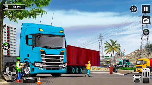 Oil Tanker Truck: Driving Game ekran görüntüsü