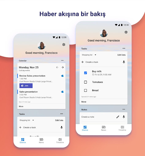 Microsoft Launcher ekran görüntüsü
