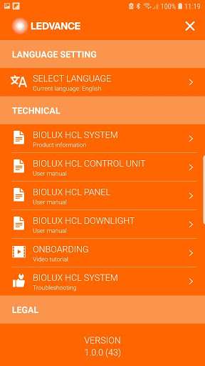 BIOLUX HCL SYSTEM ekran görüntüsü