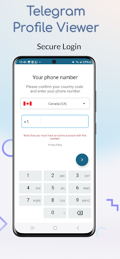 Telegram Profile Viewer ekran görüntüsü