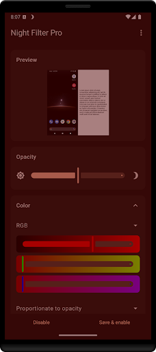 Night Filter Pro ekran görüntüsü