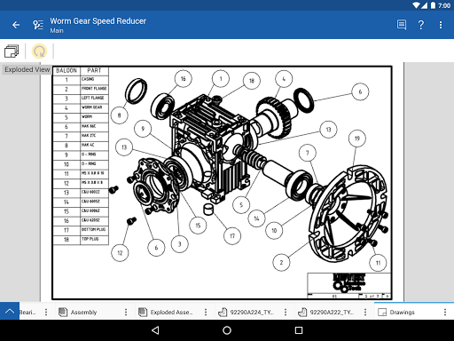 Onshape 3D CAD ekran görüntüsü