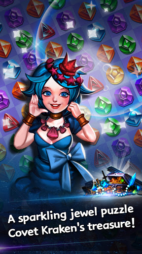 Jewel Kraken: Match 3 Blast ekran görüntüsü