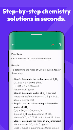 Chemistry Solver AI SnapChem ekran görüntüsü
