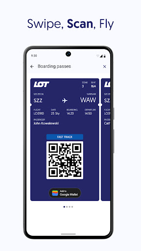 LOT Polish Airlines ekran görüntüsü