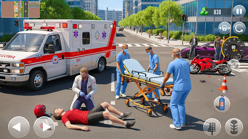 Ambulance Simulator: Rescue 3D ekran görüntüsü